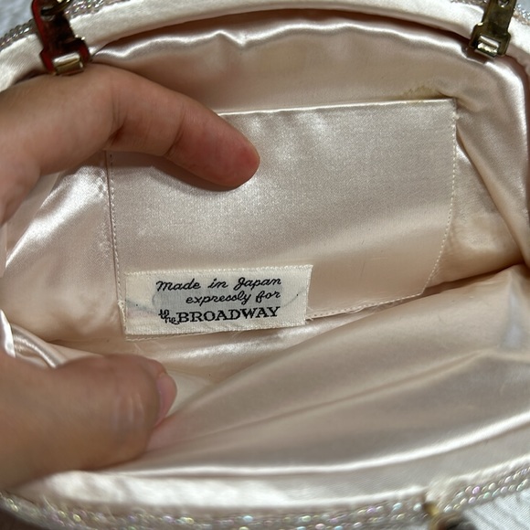 Gorgeous Vintage The Broadway Hand Beaded Evening Event Mini Hand Bag - Picture 5 of 6